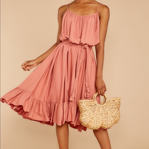 Red Dress Boutique Dresses & Skirts - Peach Sundress Red Dress Boutique Dresses & Skirts - Peach Sundress